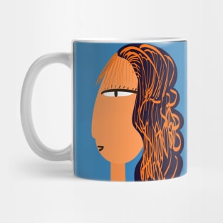 Girl portrait Mug